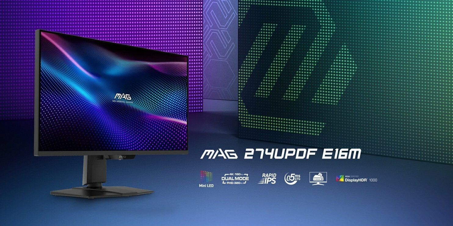 Kvantumpontos, 4K-s IPS monitor jön az MSI műhelyéből
