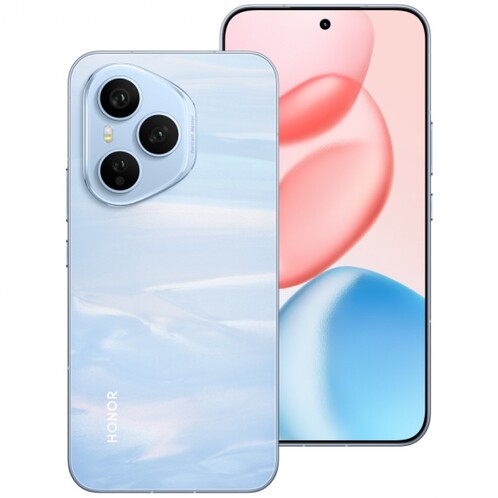 Balra a Honor 400, jobbra a 400 Pro kínai verziója. Mindkét modell ugyanazt a 6,55"-es sík AMOLED kijelzőt kínálja a távol-keleti verziójában, amit itthon csak a Honor 400