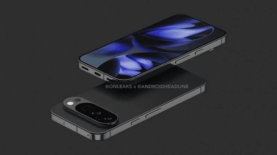 Formát tekintve nem lesz nagy különbség a Pixel 9 és Pixel 10 mobilok között