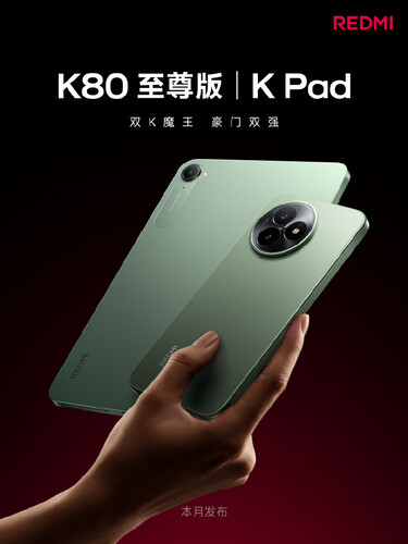 A Redmi K80 Ultra és a Redmi K Pad egymás mellett