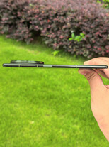 Részletes fotóanyag a Vivo X Fold 5 zöld színű változatáról