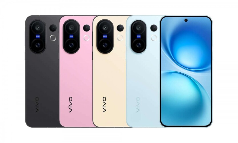 A Vivo X200 FE színváltozatai
