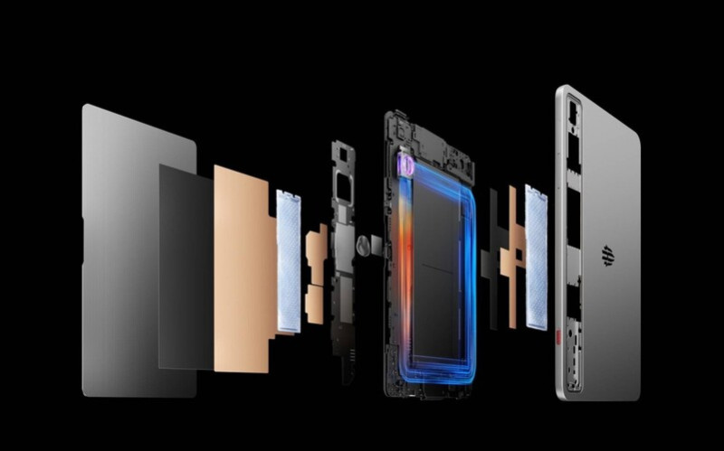 Az Astra Gaming Tablet belsejében található hűtőrendszer felépítése