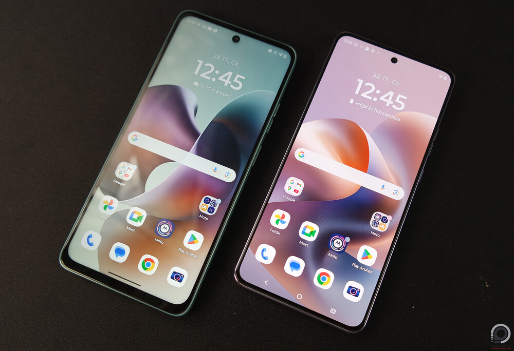 G56 IPS (balra) vs. G86 P-OLED (jobbra)