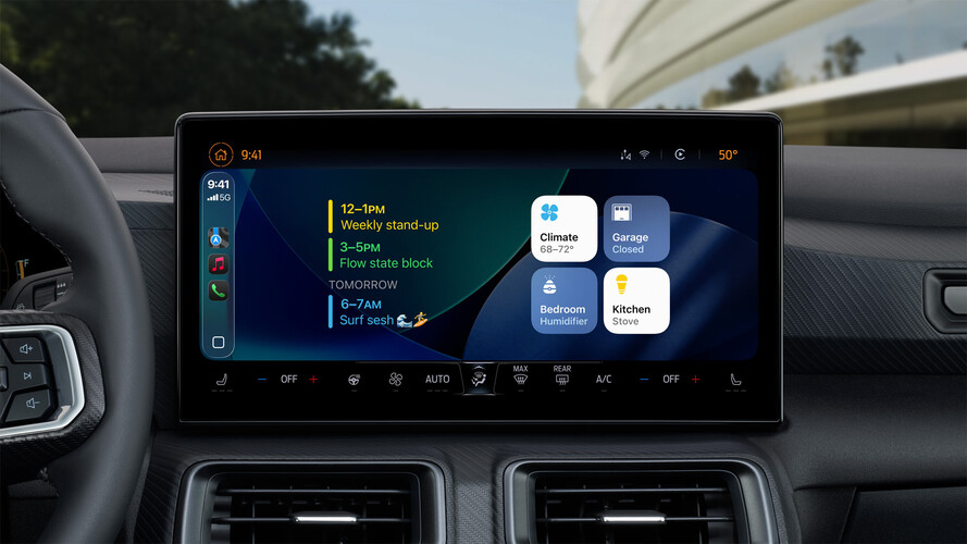 Új CarPlay felület