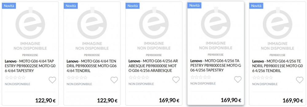 Az olasz Epto árai a telefonra vonatkozóan