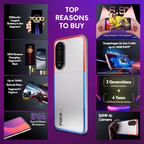 Az M7 Plus 5G gyártó szerinti legfontosabb specifikációi