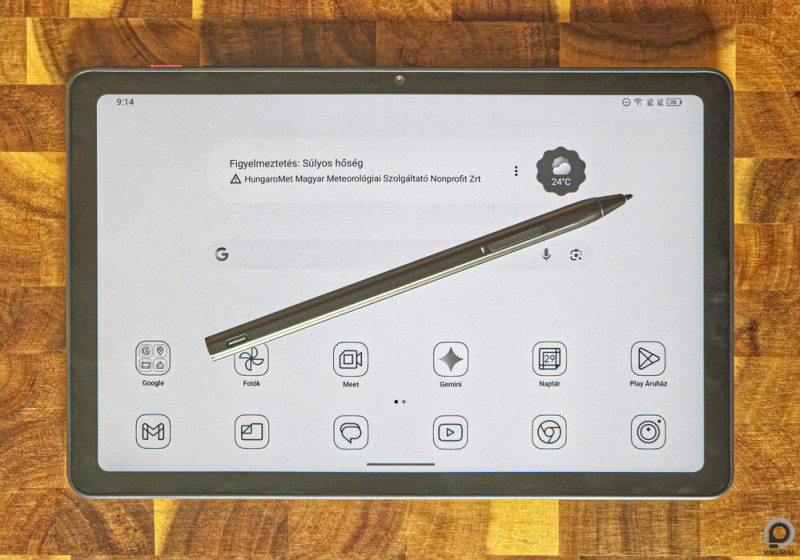 Tintapapír NXTPaper képernyőmód