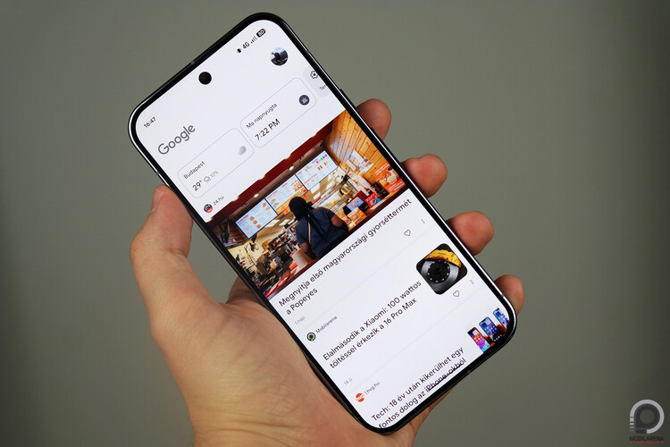 Pixel 10 Pro XL a kezemben