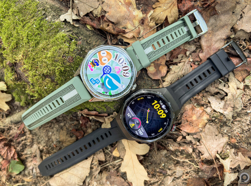 A zöld Watch GT 6 46 mm és a fekete GT 6 Pro 46 mm