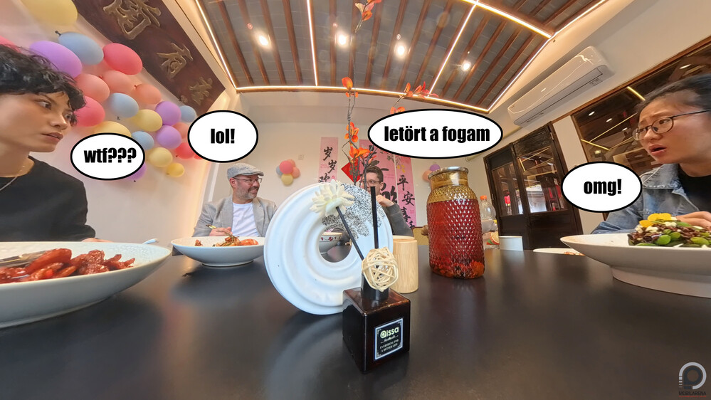 A pillanat, amikor bejelentettük