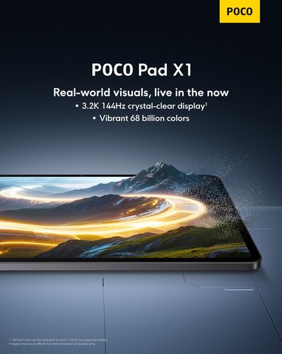 Kedvcsinálók a Poco Pad X1 táblagéphez