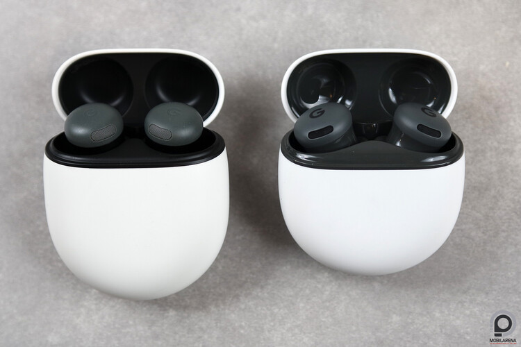 Balra a Pro 2, jobbra a 2a