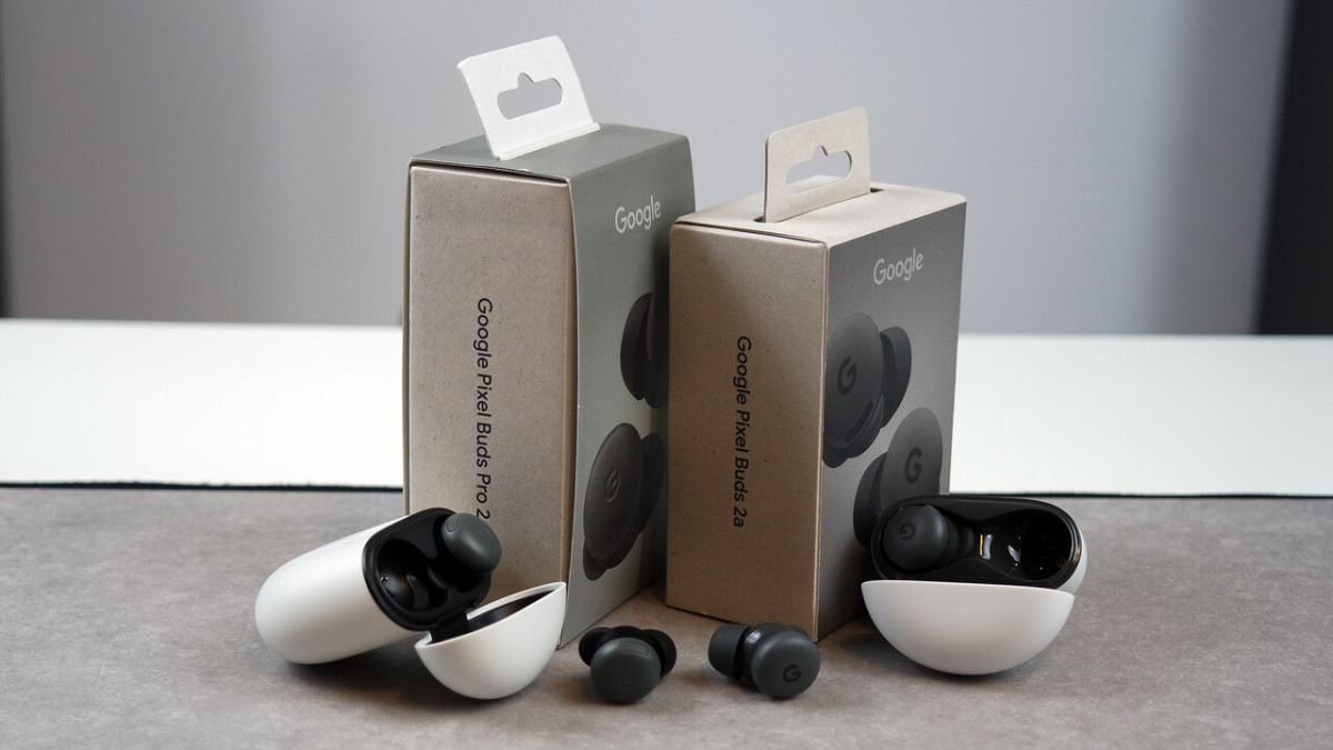 Google Pixel Buds 2a és Pixel Buds Pro 2 összehasonlító gyorsteszt