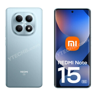 Ez pedig három renderkép arról, milyennek várható a Redmi Note 15 5G