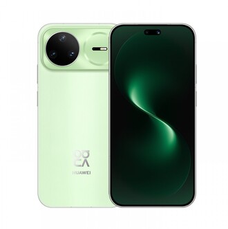 Balról jobbra: Huawei Nova 15, Nova 15 Pro, Nova 15 Ultra zöld színben