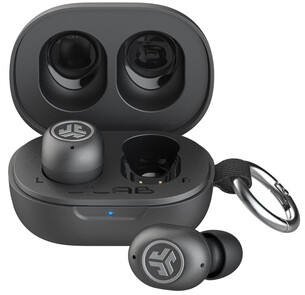 A JBuds Mini ANC feketében és pirosban