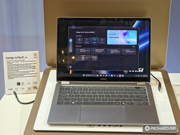 MSI Prestige 14 Flip AI+