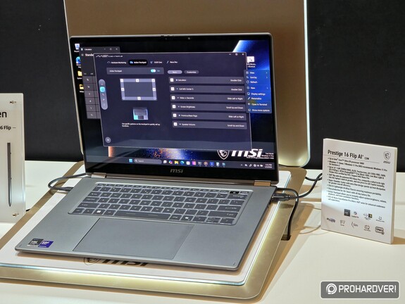 MSI Prestige 16 Flip AI+