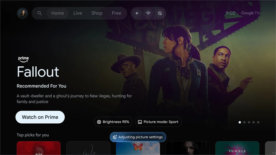 A Gemini a képernyő alján jeleníti majd meg, hogy milyen módosításokat végzett el a hangparancsra reagálva