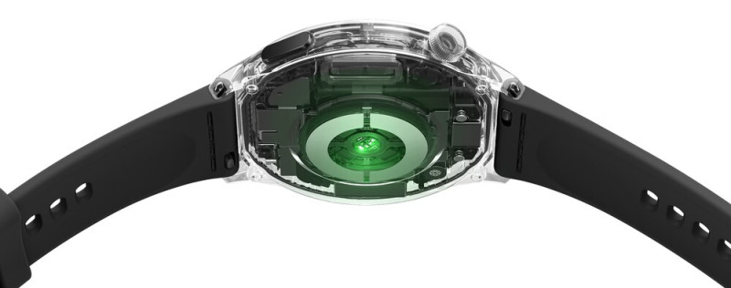 A szenzorok az óra alján