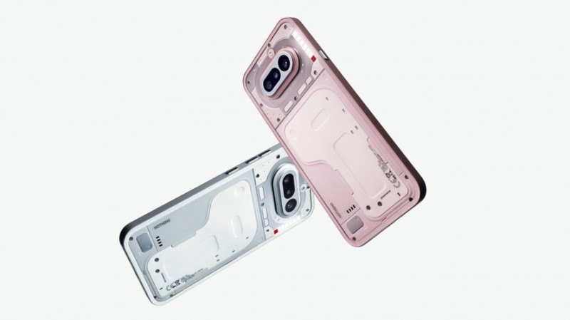 A fehér és a pink Phone (4a)
