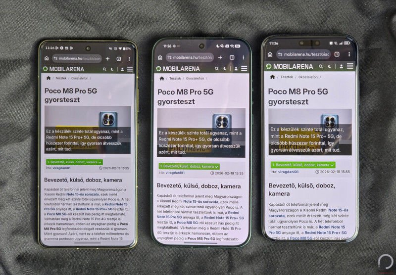 A Motorola Signature, a Xiaomi 17 Ultra és a Honor Magic8 Pro