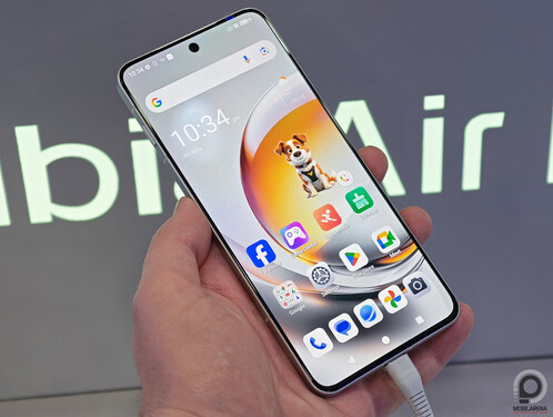 Nubia Air Pro fehér színben