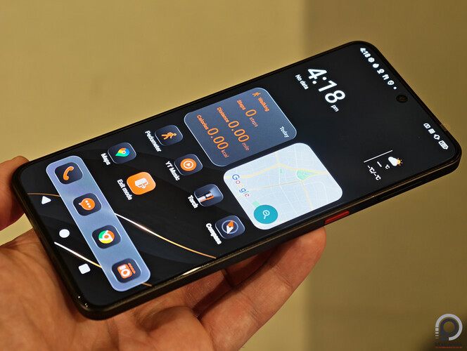 Sport mód bekapcsolva