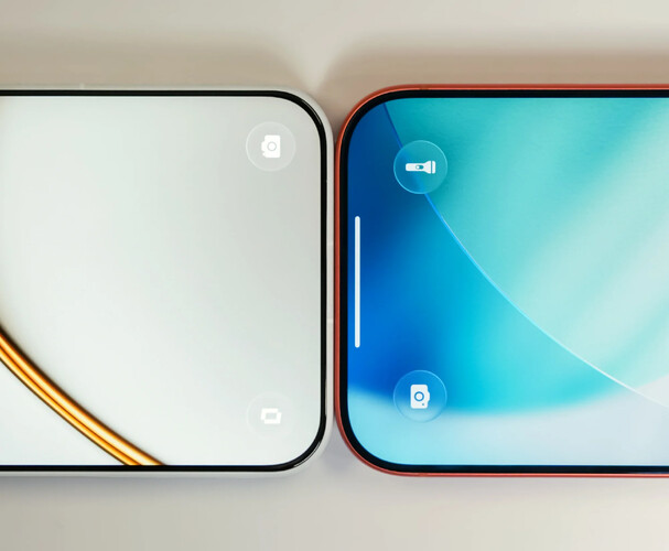 Balra a OnePlus 15T, jobbra az iPhone 17 Pro