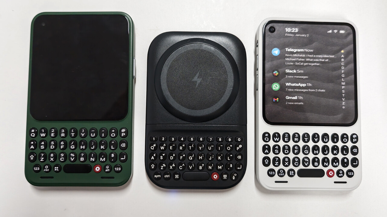 MWC 2026: Megnéztük, hol tart a Clicks Power Keyboard és Communicator