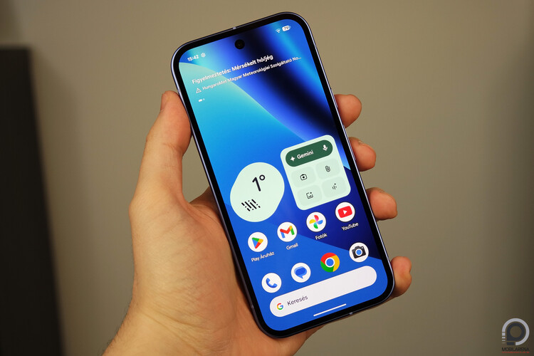 Google Pixel 10a a kezemben