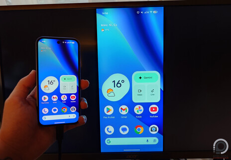 Képernyőtükrözés és Asztali mód egy USB-C – DisplayPort adapterrel a Pixel 10a-ról egy Acer monitorra
