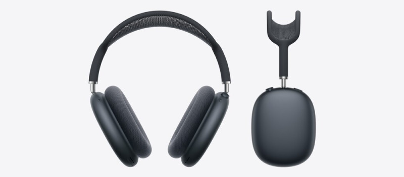 Fekete színben az AirPods Max 2