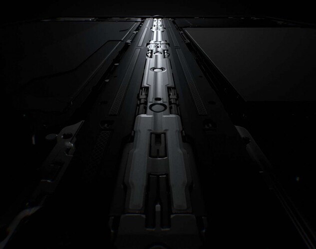 Illusztráció a Find N6-ban található zsanérról