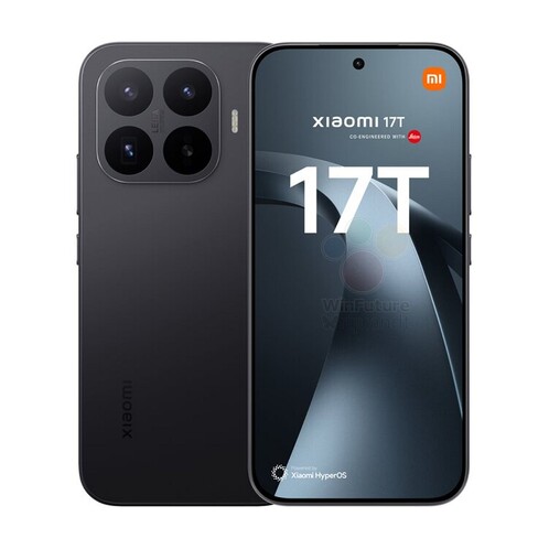 Xiaomi 17T fekete és kék színben