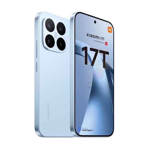 Xiaomi 17T fekete és kék színben