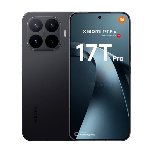 Xiaomi 17T Pro fekete és rózsaszín árnyalatban