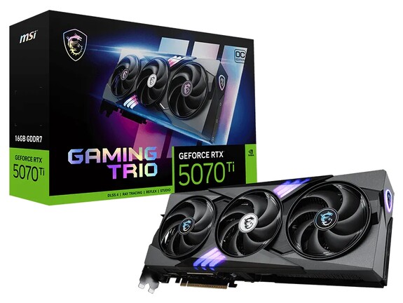 MSI GeForce RTX 5070 Ti 16G Gaming Trio OC