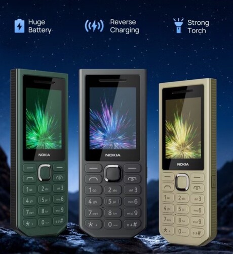 Ez lehet a Nokia 300 4G Powerbank három választható színe