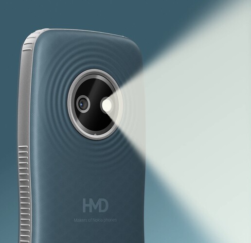A LED zseblámpa fénye a Nokia 123 Shieldben a HMD szerint 300%-al magasabb, mint a Nokia 110-ben találhatóé