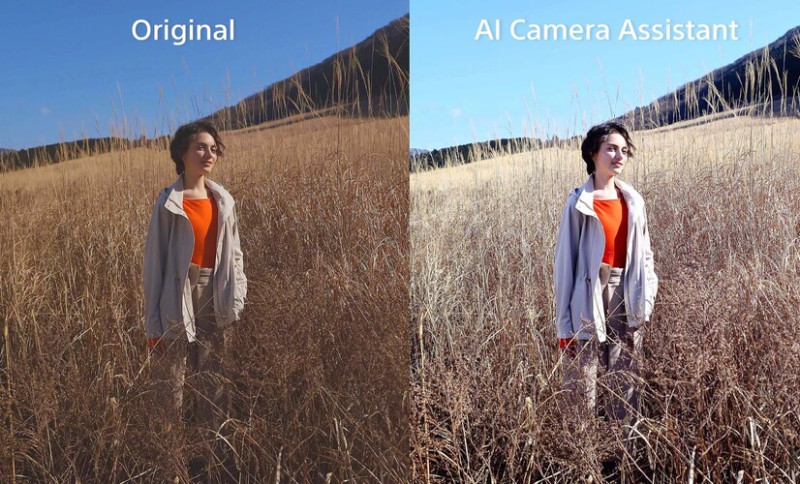 A Sony által kommunikált képek ezek és ehhez hasonlók voltak az új AI Camera Assistant funkcióról