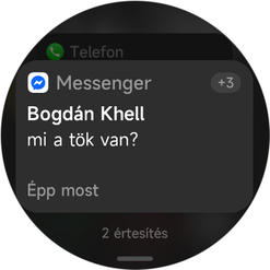 Értesítések az órán