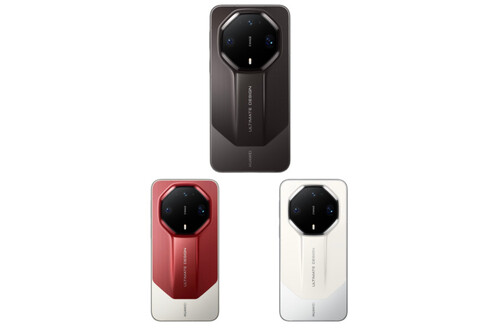Az első képen a Mate 90 Pro Max, a másodikon a Mate 90 RS Ultimate Design hátoldala