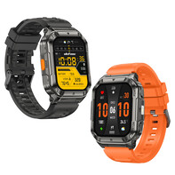 Az Armor Watch Ultra fekete vagy narancssárga szíjjal elérhető