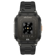 Az Armor Watch Ultra fekete vagy narancssárga szíjjal elérhető