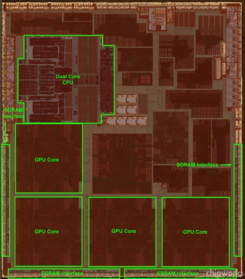 Apple A6X - forrás: Chipworks