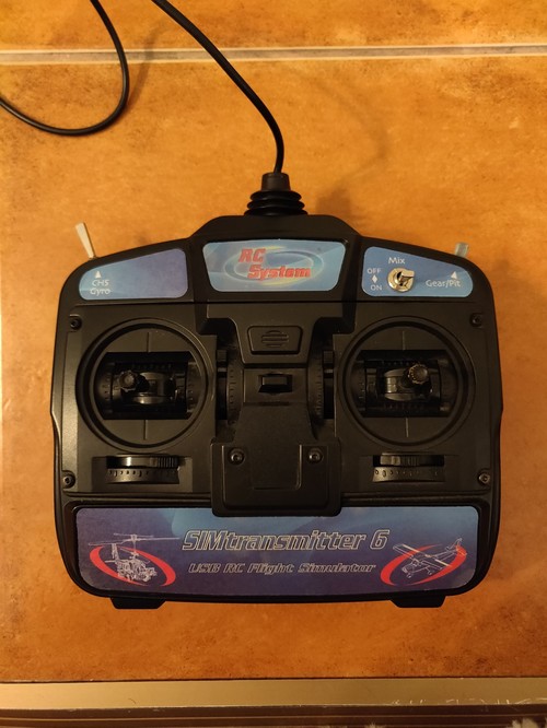 SIMtransmitter USB RC Flight Simulator controller HardverApró