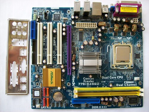 Asrock 775i945gz не запускается