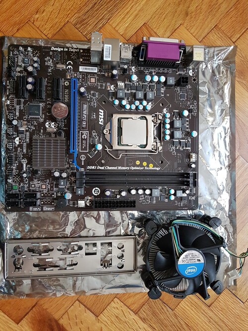 Msi h61m p23 b3 совместимость